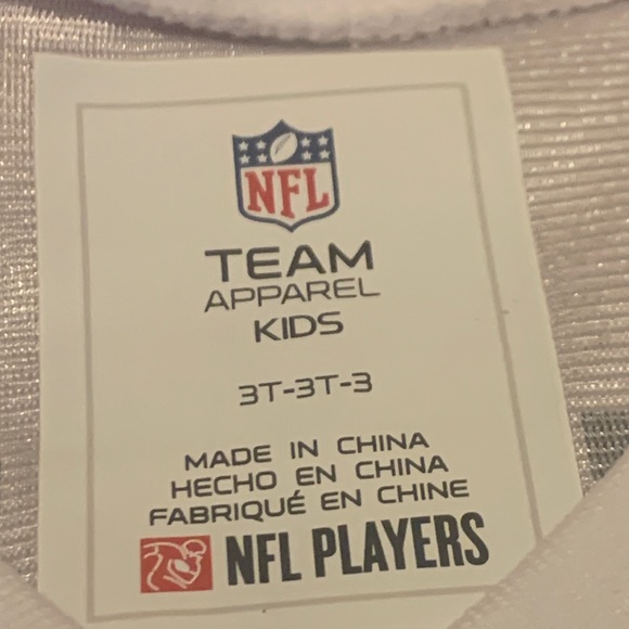 NFL TEAM APPAREL KIDS 2023 HOUSTON TEXANS JJ WATT # 99 Licensed Jersey 3T NWOT - Picture 5 of 6